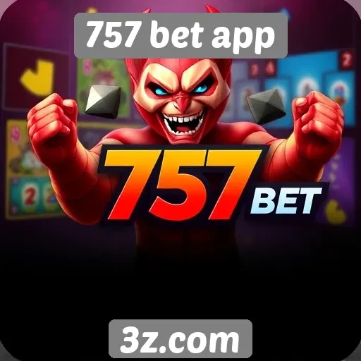 Variedade de jogos disponíveis no 757 bet app